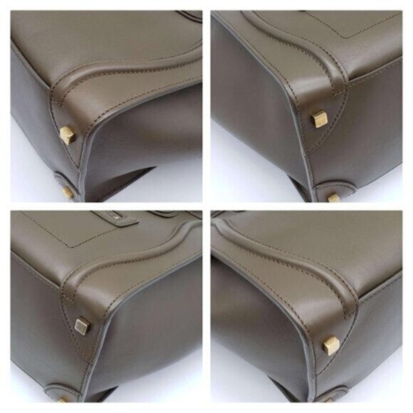 CELINE Micro Luggage Calfskin Hand Bag 733-892022 - Picture 9 of 15